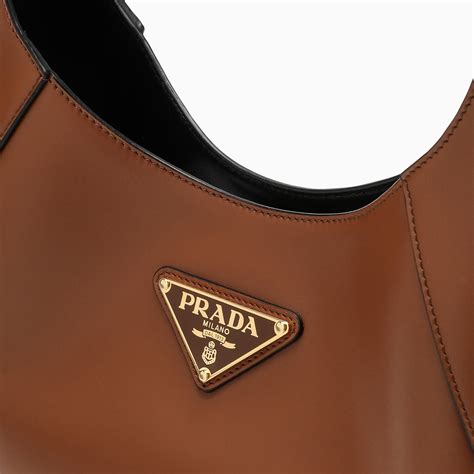 tasche prada cognac|Prada Cognac leather Bag .